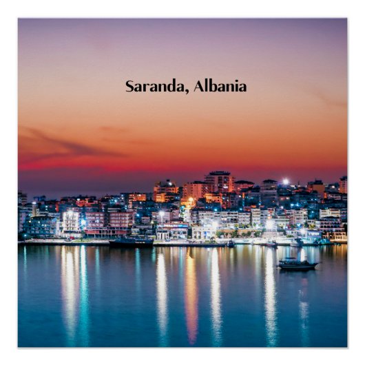 Saranda, Albanien Poster (Vorderseite)