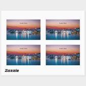 Saranda, Albanien Rechteckiger Aufkleber (Blatt)