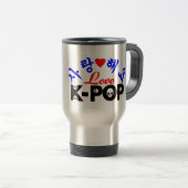 ♪♥SaRangHaeYoLiebe KPop fabelhafte Reise Mug♥♫ Reisebecher (VorderseiteRechts)