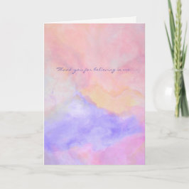 Saras Dankbarkeits-Karten Dankeskarte