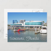 Sarasota an der Bucht Postkarte (Vorne/Hinten)