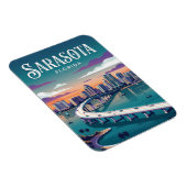 Sarasota Bayfront Park USA Magnet (Rechte Seite)
