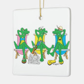 Sarasota Beach Keramik Keramikornament (Links)