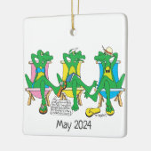 Sarasota Beach Keramik Keramikornament (Links)