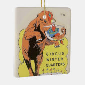 Sarasota Circus Winter Quarters Keramikornament (Rechts)