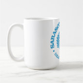 Sarasota Fl (Muschel) Kaffeetasse (Links)