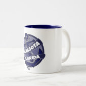 Sarasota Florida Anker wirbelnde Tasse (VorderseiteRechts)