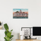 Sarasota, Florida - Ansicht von John Ringling Poster (Heimbüro)