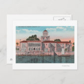 Sarasota, Florida - Ansicht von John Ringling Postkarte (Vorne/Hinten)