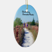 Sarasota Florida Keramikornament (Rechts)