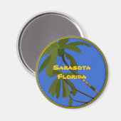 Sarasota, Florida Magnet (Vorderseite/Rückseite)