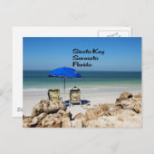 Sarasota Florida Postkarte (Vorne/Hinten)