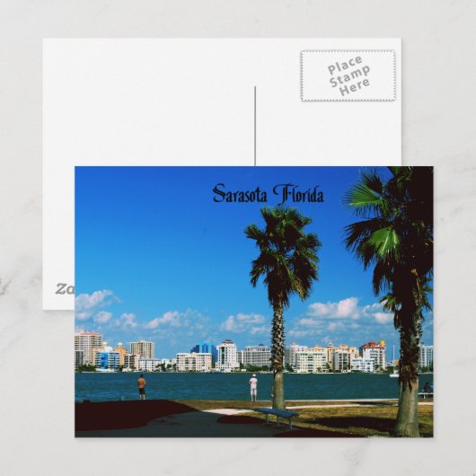 Sarasota Florida Postkarte (Vorne/Hinten)