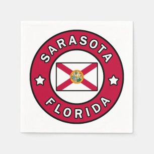 Sarasota Florida Serviette