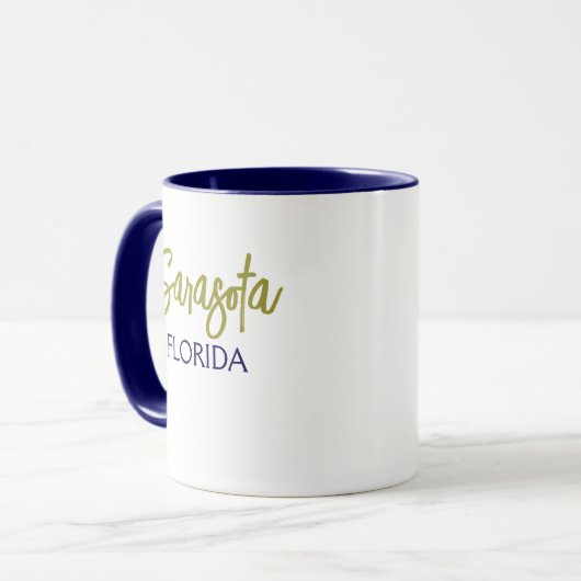 Sarasota Florida Tasse (Vorderseite Links)