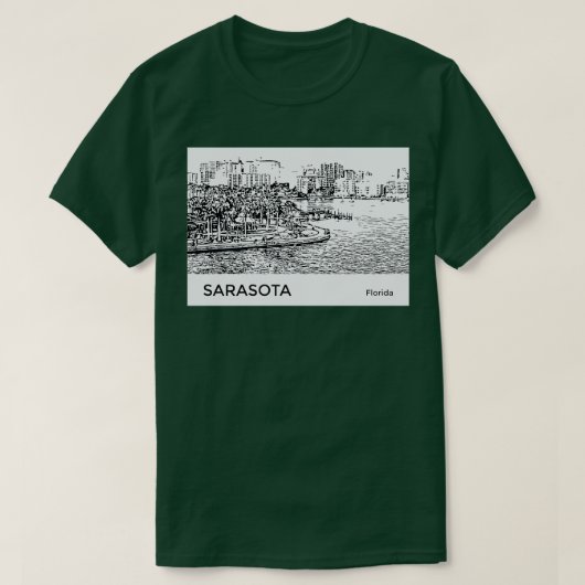 Sarasota Florida TShirt (Design vorne)