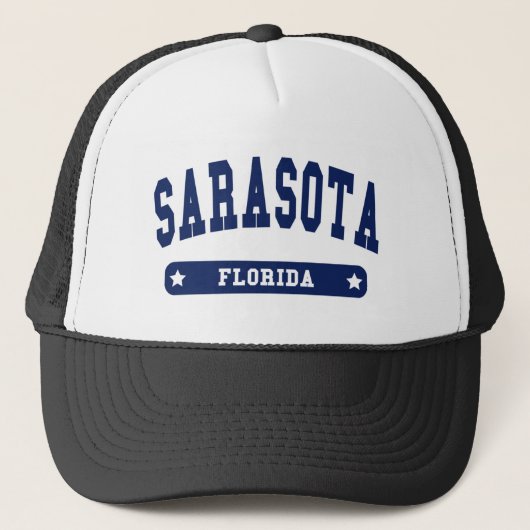 Sarasota Florida Uni Style T-Shirts Truckerkappe (Vorderseite)