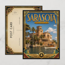 Sarasota Florida Vintage Art Deco Golden Age