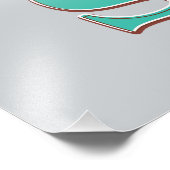 Sarasota Florida Vintages Reiseplakat Fotodruck (Ecke)