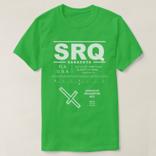 Sarasota - Internationaler Flughafen Bradenton SRQ T-Shirt