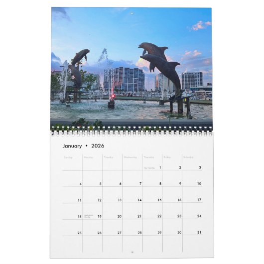 Sarasota-Kalender 2025 Kalender (Jan 2026)