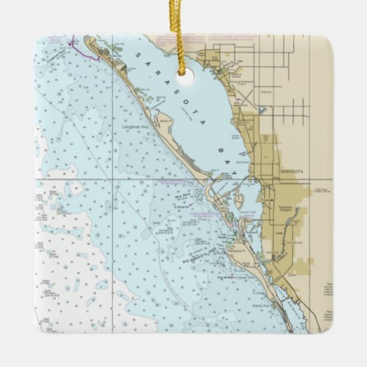 Sarasota Keramik Keramikornament (Vorderseite)
