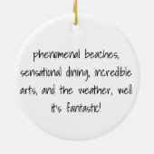 Sarasota Ornament (Hinten)