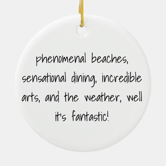 Sarasota Ornament (Hinten)