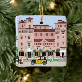 Sarasota Ringling Hotel Keramikornament