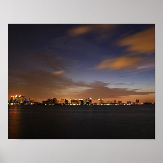 Sarasota Skyline Poster (Vorne)