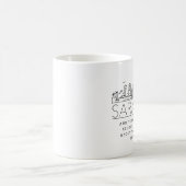 Sarasota Stylized Skyline | Benutzerdefinierter Sl Kaffeetasse (Mittel)