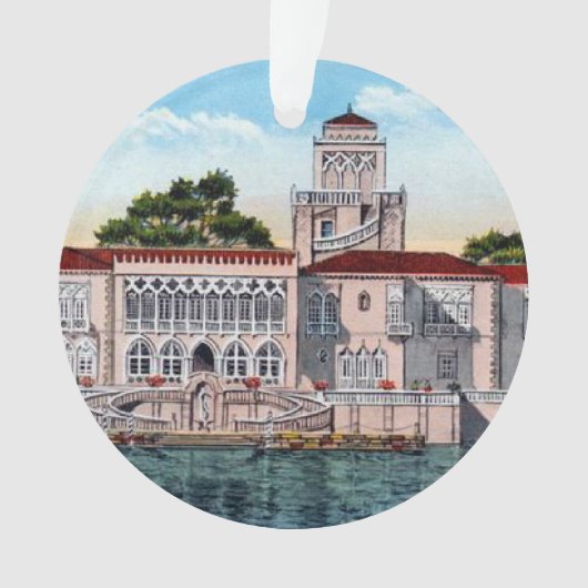 Sarasota's Ca'da'Zan Ornament (Vorderseite)