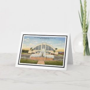 Sarasotas GemeindeAuditorium Grußkarte Karte