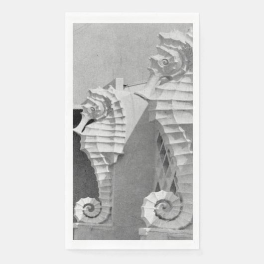 Sarasota's SeaHorses Gasttuch Serviette (Vorderseite)