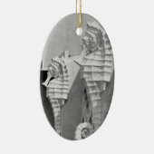Sarasotas Seepferde Keramik Ornament (Rechts)