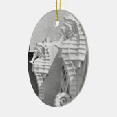 Sarasotas Seepferde Keramik Ornament (Links)