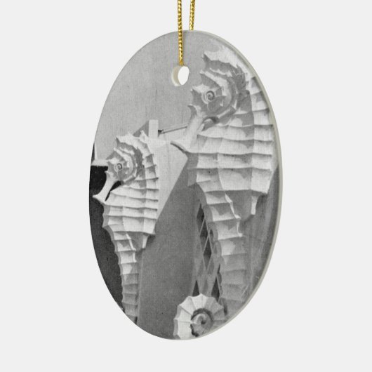 Sarasotas Seepferde Keramik Ornament (Links)