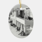 Sarasotas Seepferde Keramik Ornament (Hinten)