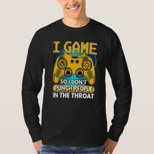 Sarastische Frauen spielen nicht Menschen in der T-Shirt