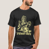 Sarasvati Hindu Goddess T-Shirt (Vorderseite)