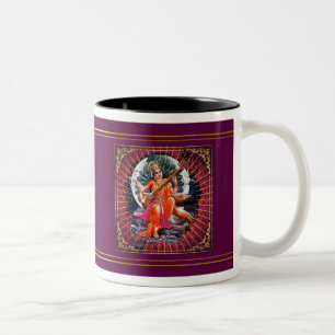 Sarasvati - Tasse, Cup Zweifarbige Tasse