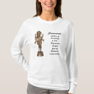 Saraswati 1 langärmeliger T - Shirt