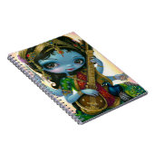 "Saraswati, das Veena" Notizbuch spielt Notizblock (Rechte Seite)