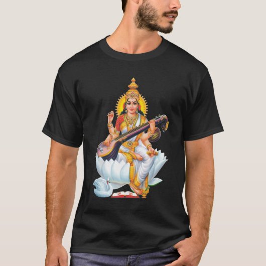 SARASWATI DEVI Freunde T-Shirt (Vorderseite)
