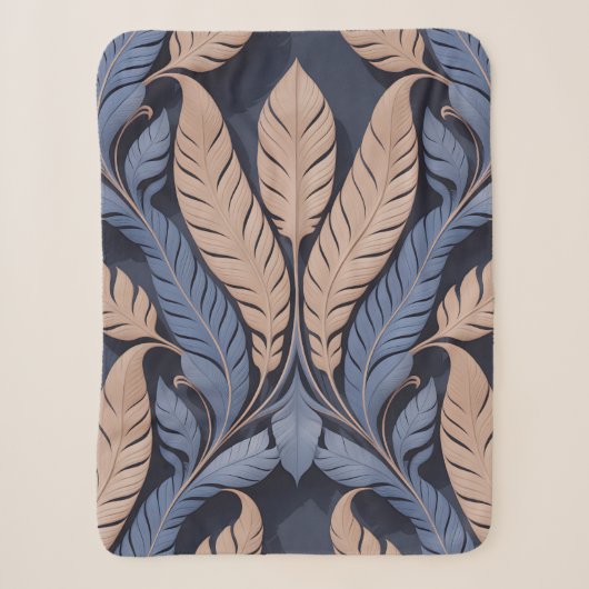 Saraswati-Feder-Relief Sherpadecke (Vorderseite)