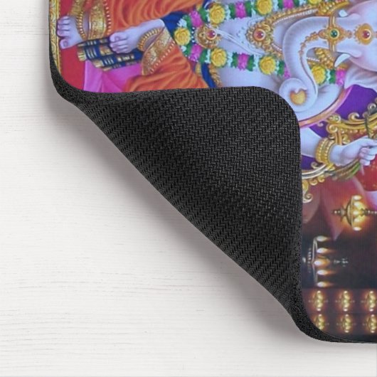 saraswati ganesh buntes hindus mousepad (Ecke)
