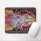 saraswati ganesh buntes hindus mousepad (Mit Mouse)