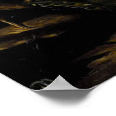 SARASWATI - Göttlichkeit der Künste und Flüsse Poster (Ecke)