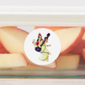 Saraswati, Hindu Goddess Etiketten (Befestigt)