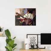 Saraswati-Poster Poster (Heimbüro)